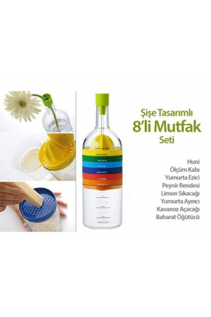 8 Bin Tools Şişe Şeklinde Mutfak Seti… 8 Bin Tools Şişe Şeklinde Mutfak Seti…