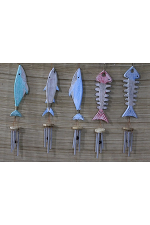 Ahşap Balıklı Metal Çan No:5&hellip;