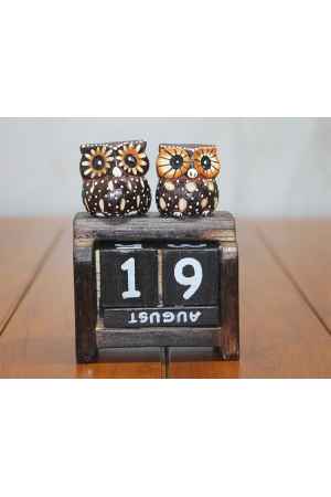 Ahşap Baykuş Takvim Polos-22&hellip;