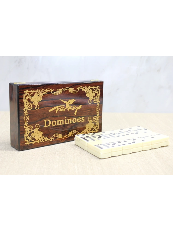 Ahşap Kutulu Domino Oyunu Alk4220&hellip;