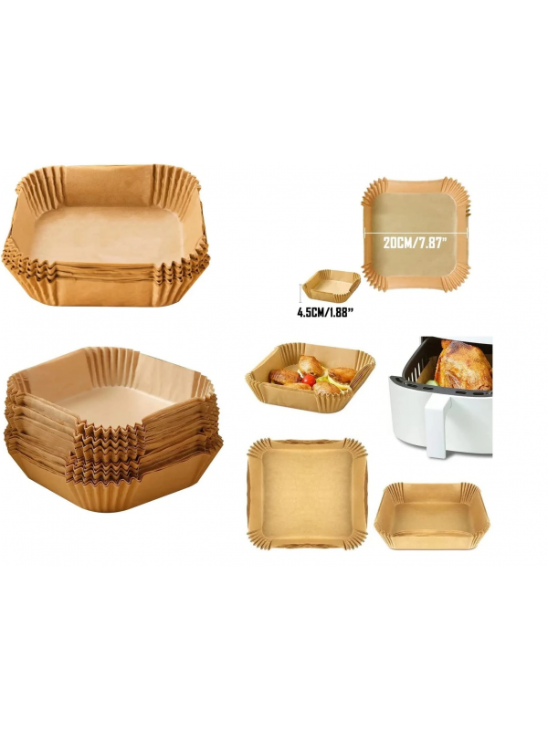 Airfreyer Fritöz Kağıdı Kare Xl / Xxl 50li… Airfreyer Fritöz Kağıdı Kare Xl / Xxl 50li…