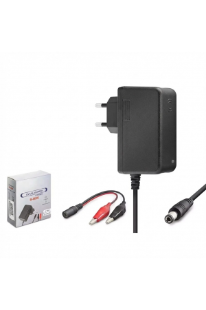 Akü Şarj Cihazı 12v 2.5a 30w Krokodil Uç Akü Şarj Adaptörü&hellip;