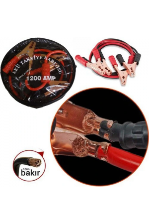 Akü Takviye Kablosu 1200 Amper (taşıma Çantalı)…
