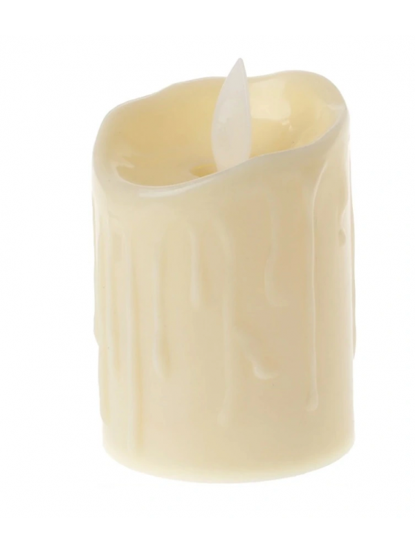 Alevli Led Mum Hareketli Alev Görünümlü Dekoratif Mum - 7cm&hellip;