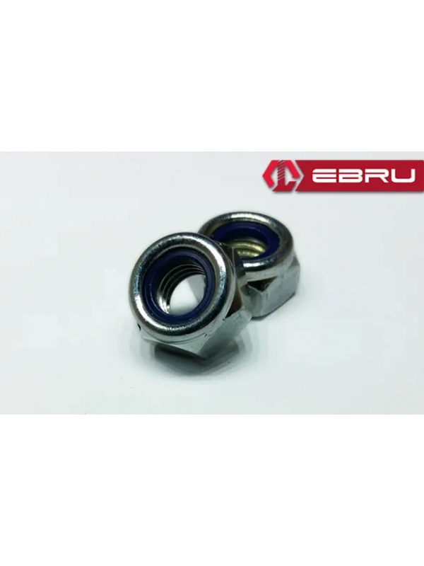 Altıköşe Fiberli Somun M6 - 100 Adet&hellip;