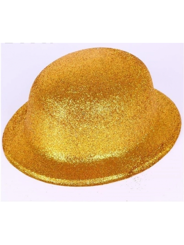Altın Renk Yuvarlak Simli Plastik Parti Şapkası&hellip;