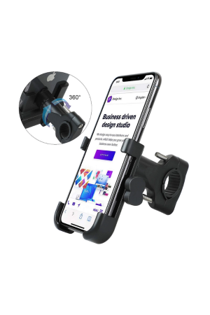 Alüminyum Gövdeli Metal Gidon Bağlantılı Motosiklet Telefon Tutuc… Alüminyum Gövdeli Metal Gidon Bağlantılı Motosiklet Telefon Tutuc…