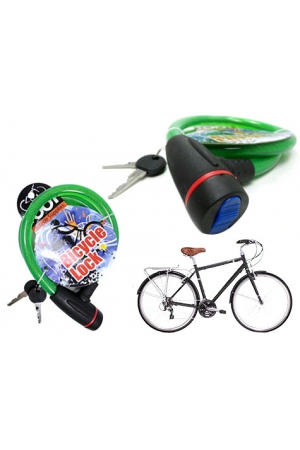 Anahtarlı Çelik Bisiklet Kilidi&hellip;