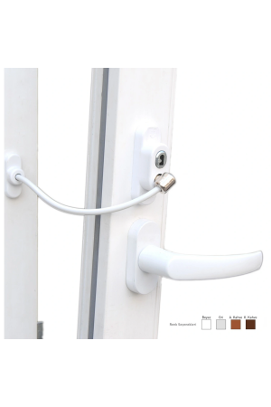 Anahtarlı Halatlı Pvc Kapı Pencere Emniyet Kilidi… Anahtarlı Halatlı Pvc Kapı Pencere Emniyet Kilidi…