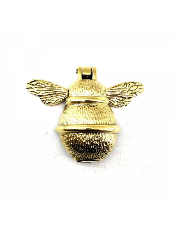 Antika Tarz Dekoratif Pirinç Arı Kapı Tokmağı, Taktak - Küçük,123x&hellip;