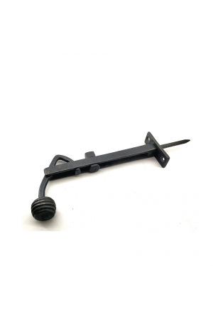 Antika Tarz Dekoratif Pirinç Ayarlı Panjur Stoperi - 150x55 Mm, Oksit&hellip;