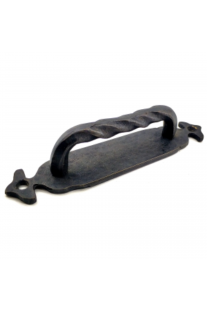 Antika Tarz Dekoratif Pirinç Burgulu Çekme Kol - 148x33 Mm, Oksit&hellip;