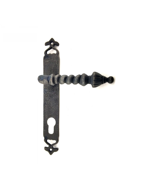 Antika Tarz Dekoratif Pirinç Burma Yale Kapı Kolu - 247x35 Mm, Oksit&hellip;