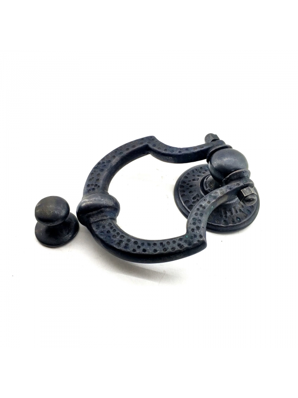 Antika Tarz Dekoratif Pirinç Dövme Kapı Tokmağı, Taktak - 150x105 Mm,&hellip;