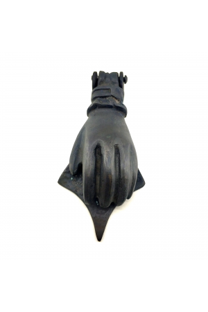 Antika Tarz Dekoratif Pirinç El Kapı Tokmağı, Taktak - 167x75 Mm, Oksi&hellip;