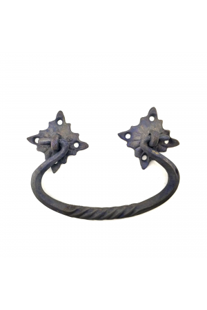 Antika Tarz Dekoratif Pirinç Kazan Kulbu - 90x130 Mm, Oksit&hellip;