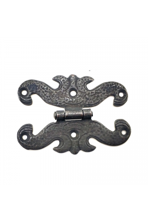 Antika Tarz Dekoratif Pirinç Kelebek Menteşe - 63x45 Mm, Oksit&hellip;