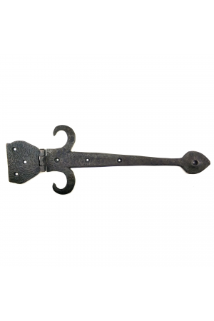 Antika Tarz Dekoratif Pirinç Kuyruklu Çanak Menteşe - 137x390 Mm, Oksit&hellip;