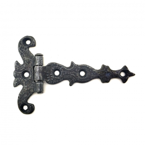 Antika Tarz Dekoratif Pirinç Kuyruklu Kelebek Menteşe - 63x100 Mm, Oksit