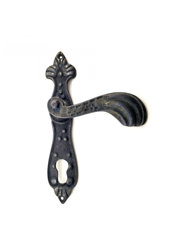 Antika Tarz Dekoratif Pirinç Mevlana Yale Kapı Kolu - 228x48 Mm, Oksit&hellip;