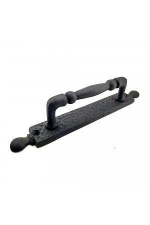 Antika Tarz Dekoratif Pirinç Misket Çekme Kapı Kolu - 223x33 Mm, Oksit&hellip;