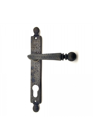 Antika Tarz Dekoratif Pirinç Misket Wc Banyo Kapı Kolu - 245x34 Mm, Oksi&hellip;