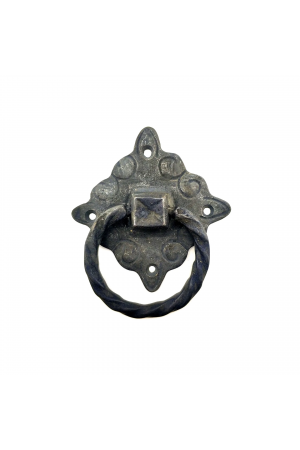 Antika Tarz Dekoratif Pirinç Mobilya Kulbu, Kapı Kilit Halkası - 94x97 &hellip;