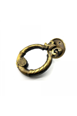 Antika Tarz Dekoratif Pirinç Saray Kapı Tokmağı, Taktak - 97mm, Antik&hellip;