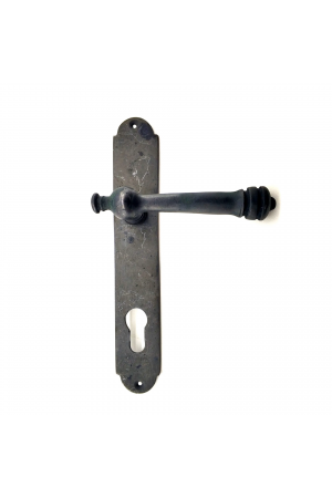 Antika Tarz Dekoratif Pirinç Taşra Banyo Kapı Kolu - 220x35 Mm, Oksit&hellip;