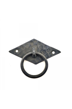 Antika Tarz Dekoratif Pirinç Yan Baklava Kapı Kulbu - 41x82 Mm, Oksit&hellip;