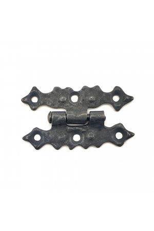 Antika Tarz Dekoratif Pirinç Yıldız Menteşe - 63x36 Mm, Oksit&hellip;