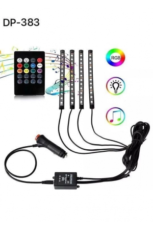 Araç İçi Ayak Altı Ses Duyarlı Åžerit Led 4lü Set… Araç İçi Ayak Altı Ses Duyarlı Åžerit Led 4lü Set…