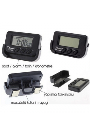 Araç İçi Dijital Saat…