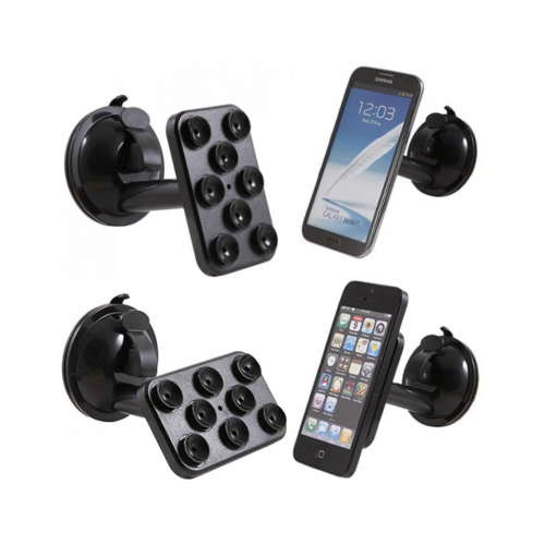 Araç İçi Telefon-tablet-navigasyon Tutucu-(8 Vantuzlu Döner Başlıklı)