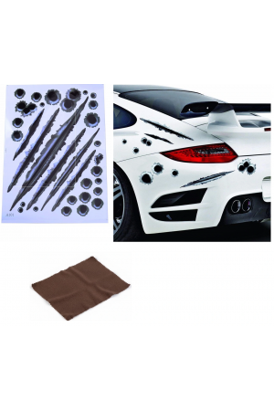 Araç Sticker Seti Yara Bere Oto Sticker Yara Şeklinde 3d&hellip;