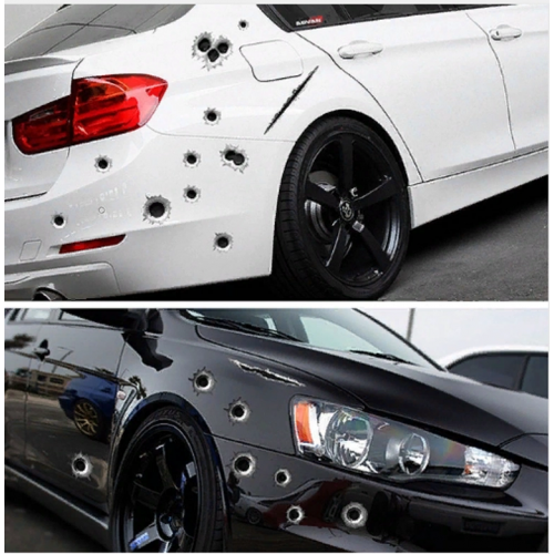 Araç Sticker Yara Bere Oto Sticker Yara Şeklinde 3d