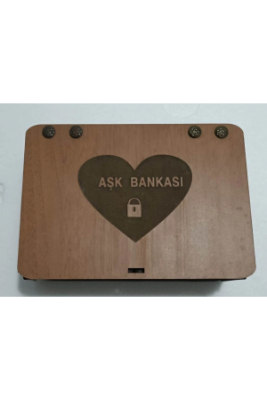 Aşk Bankası Ahşap Hediye Kutusu Sevgiliye Hediye… Aşk Bankası Ahşap Hediye Kutusu Sevgiliye Hediye…