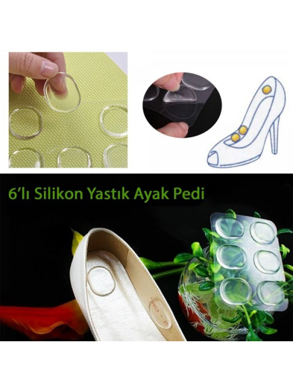 Ayak Nasır 6lı Ped - Ayak Vurma Önleyici Silikon Ped&hellip;