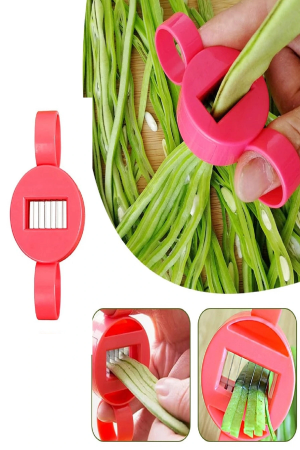 Ayarlanabilir Yeşil Fasulye Dilimleme Kesici Pratik Bamya Bakla Vs Parça&hellip;