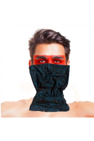 Baf Bandana Çoklu Kafatası Mavi Siyah Maske&hellip;