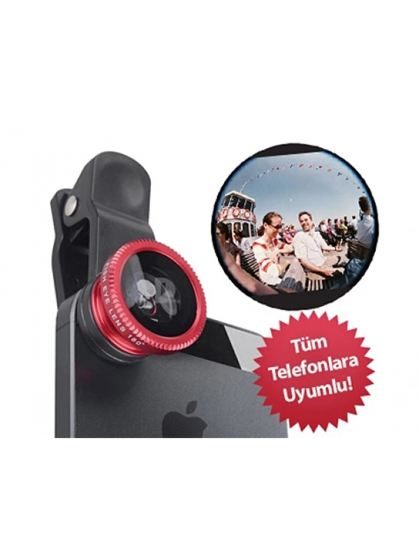 Balık Gözü Cep Telefonu Lensi (tüm Modellere Uyumlu)&hellip;