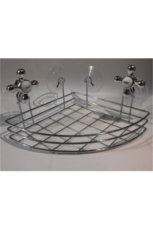 Banyo Organizeri - Çok Amaçlı Köşe Organizer Vantuzlu…