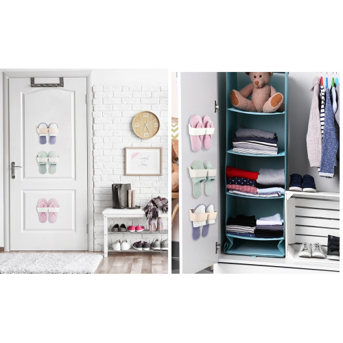 Banyo Terlik Tutucu - Kapı Arkası Pratik Raf - Terlik Tutucu Beyaz Banyo Terlik Tutucu - Kapı Arkası Pratik Raf - Terlik Tutucu Beyaz