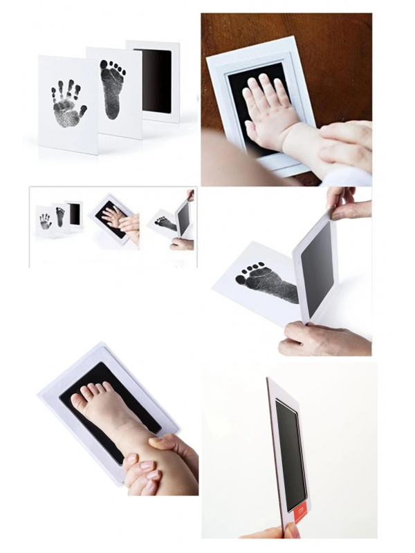 Bebek El Ayak Izi Fotoğraf Çerçevesi El Ayak İzi Kalıbı Seti… Bebek El Ayak Izi Fotoğraf Çerçevesi El Ayak İzi Kalıbı Seti…