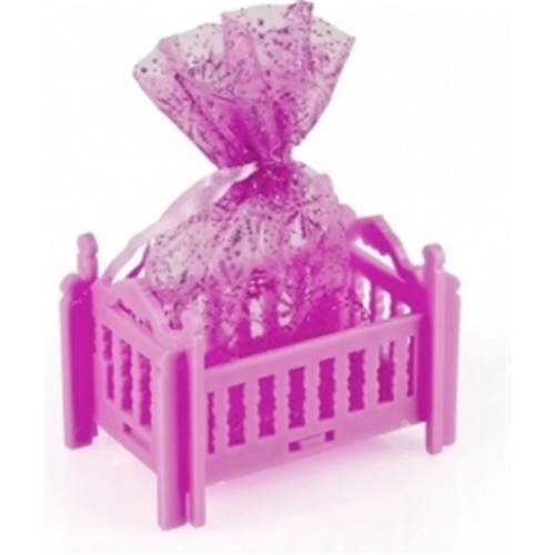 Bebek Mevlüt Şekeri 12 Adet Birden - Pembe Beşik
