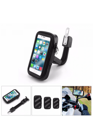 Bisiklet Ve Motosiklet Su Geçirmez Telefon Tutucu 6.2"…