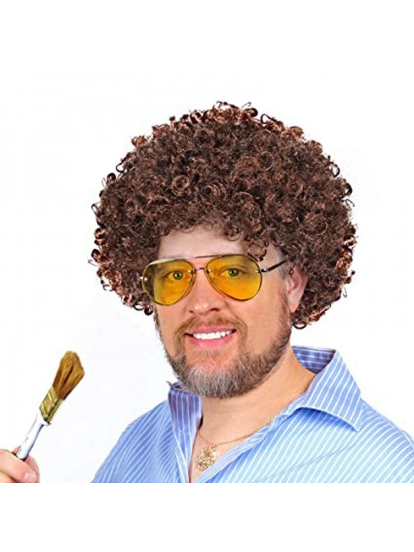 Bob Ross Bonus Peruk Kahverengi Renk 120 Gr&hellip;