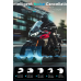 Bt68 Motosiklet Kask Bluetooth Kulaklık 1080p Kamera Ses Kontrolü Video Kayıt Özellikli İntercom