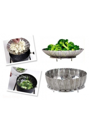 Buharda Pişirme Aparatı Haşlama Sepeti… Buharda Pişirme Aparatı Haşlama Sepeti…