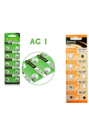 Buton Pil - Saat Lazer Hesap Makinesi Pili 10lu Paket  Ag1 Lr621/lr60 …